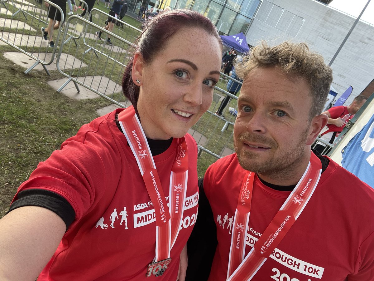 FranDenham's tweet photo. Boro 10k last event of the year 🏃🏼‍♀️ PB of 49:00 for me despite last weeks events Happy with that #uptheboro #keeponrunning #itwasfreezing https://t.co/PIGzs2psaN