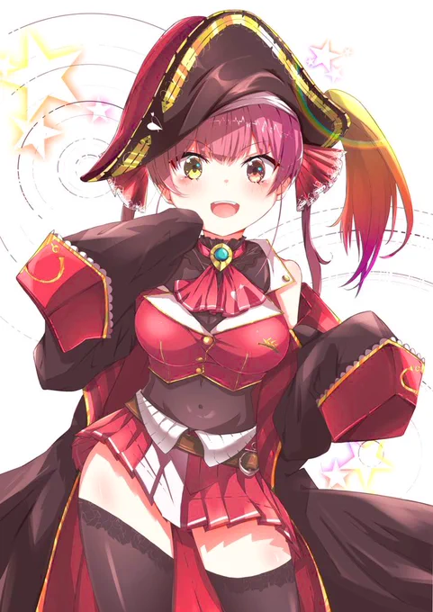 #いいお腹の日 
お腹出してる絵船長しかおらんかった 