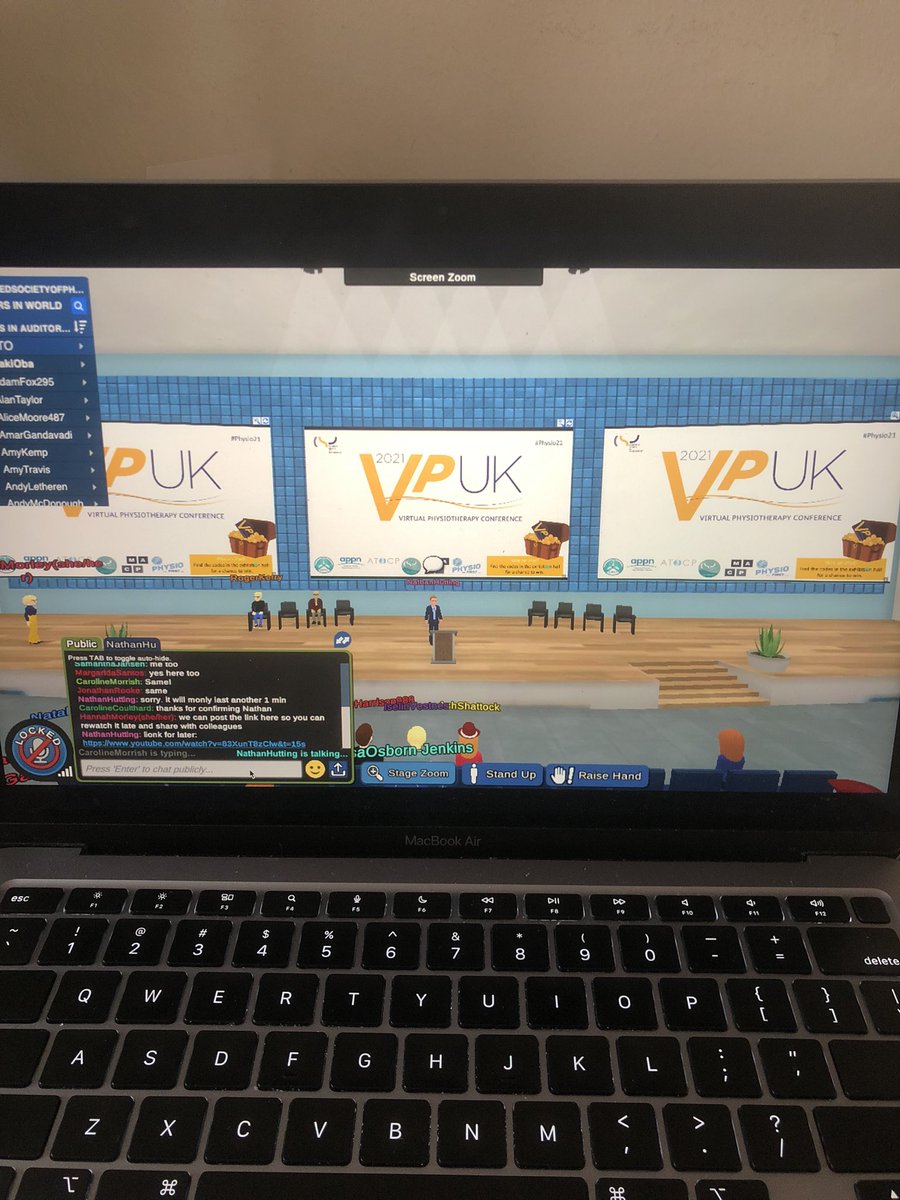 Went to my first #physiotherapy conference this weekend. Thank you <a href="/thecsp/">Chartered Society of Physiotherapy (CSP)</a>, so much learning! #VPUK #Physio21