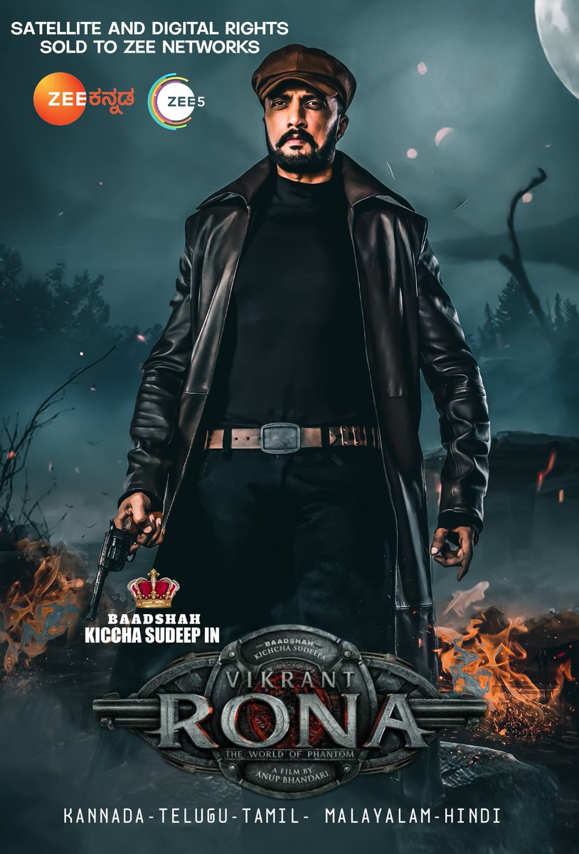RED__GOWDA's tweet photo. VikrantRona 8000 theatres Alli 😳 https://t.co/vWhSY040Ot