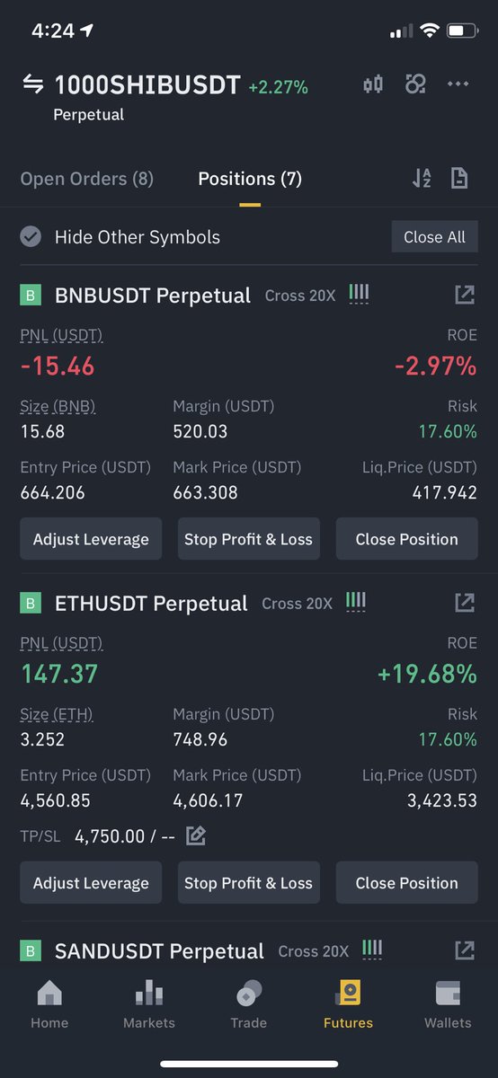 CornfieldWF's tweet photo. Active Trades https://t.co/9U49uyPntr
