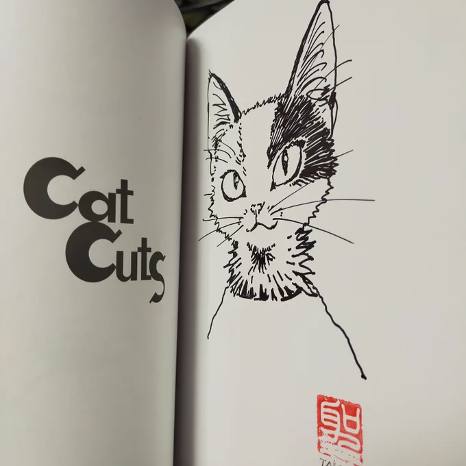 版権フリーモノクロ猫画集
CATCUTS【あんしんBOOTHパック】 https://t.co/PCLbVFircv  
自宅発送分は残り僅かという事で、BOOST(投げ銭)していただいた本にサインイラスト入れて送れるのも、ひとまずあと数冊となりました。コミティアでもできるだけサインしますが、自宅発送分はちょっとだけ丁寧かも 