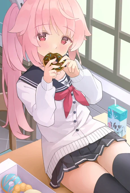 どんどんドーナツ #ブルアカ 