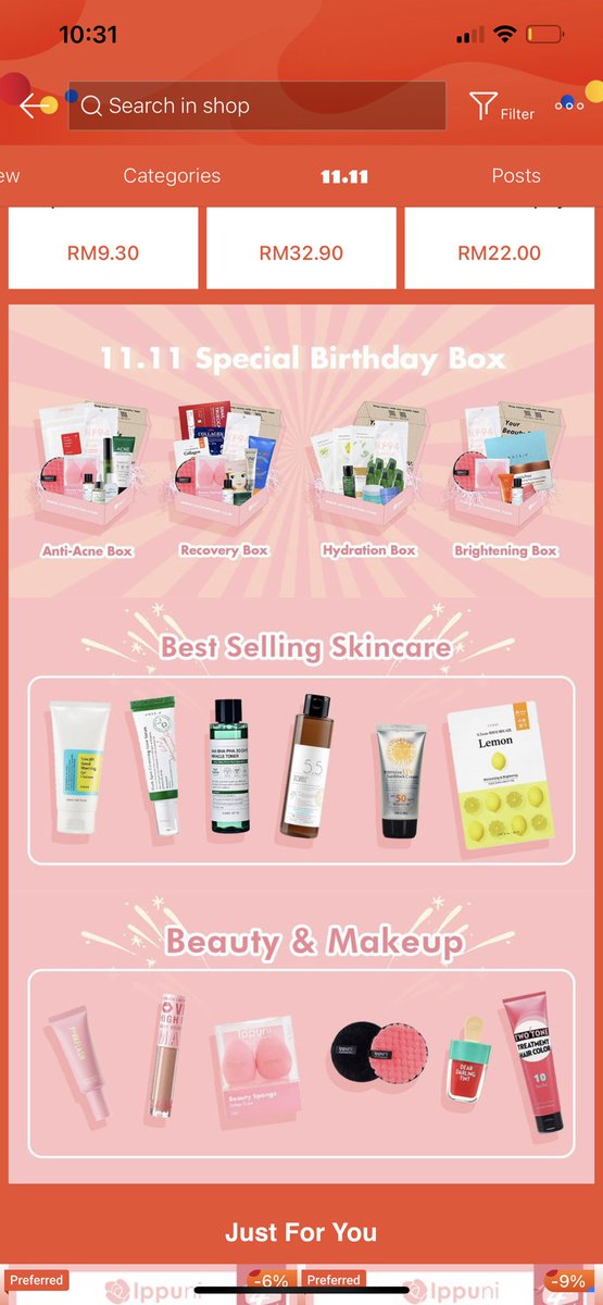 ketengahketepi's tweet photo. I tak beli innisfree tu je. i beli sekali set special box ni sempena 11.11 I kira harga satu satu item, memg jimat beli set terus. Shop Ippuni diaorg jual all Korean Skincare dgn harga murah! ig@shop__ippuni
Twitter: @shop_ippuni TikTok: @ippuniskincare
#IPPUNIturns4 #IPPUNI https://t.co/uNxVEkF0B1