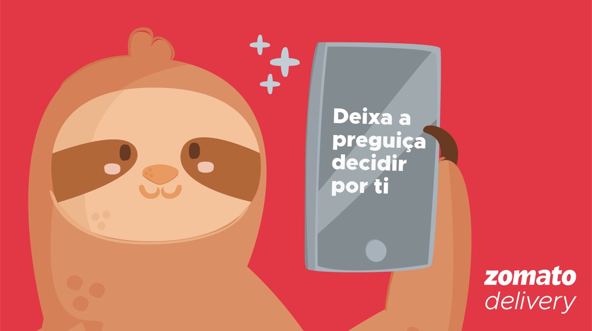 diginpt's tweet photo. Esta é fácil! 😎
👉Faz já download nova app: https://t.co/v189Pdp1Zm
#diadapreguiça #zomatodelivery #zomatopt #novaapp https://t.co/cvQwSsgC8y
