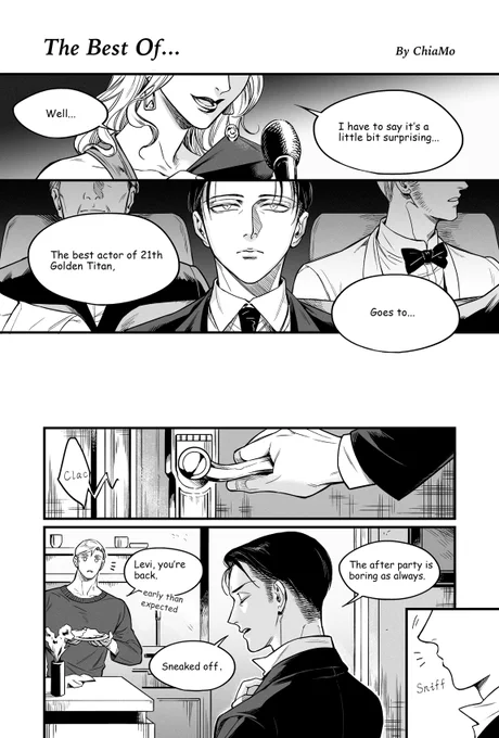 College Student Erwin x Actor Levi
Left➡️Right

#エルリ #eruri 