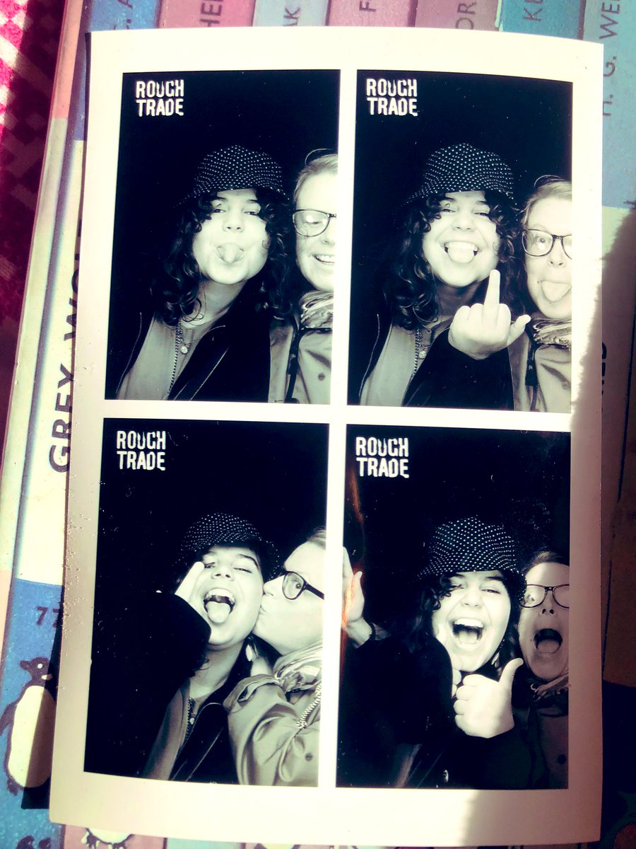 Introduced Til to Rough Trade. Growing up way too fast 💕