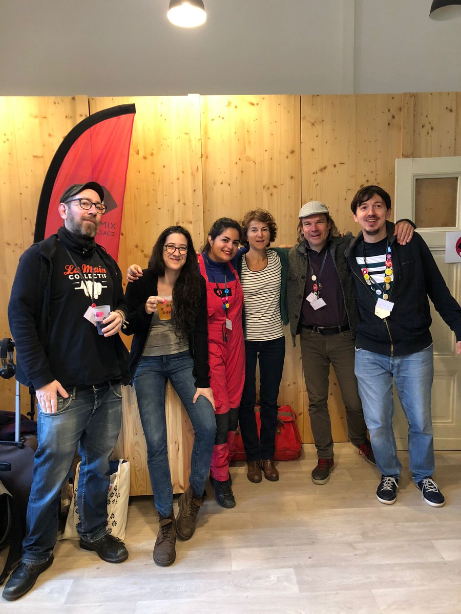 Le team <a href="/museomixidf/">MuseomixIDF</a> en nombre a Museomix Alsace #Strasbourg