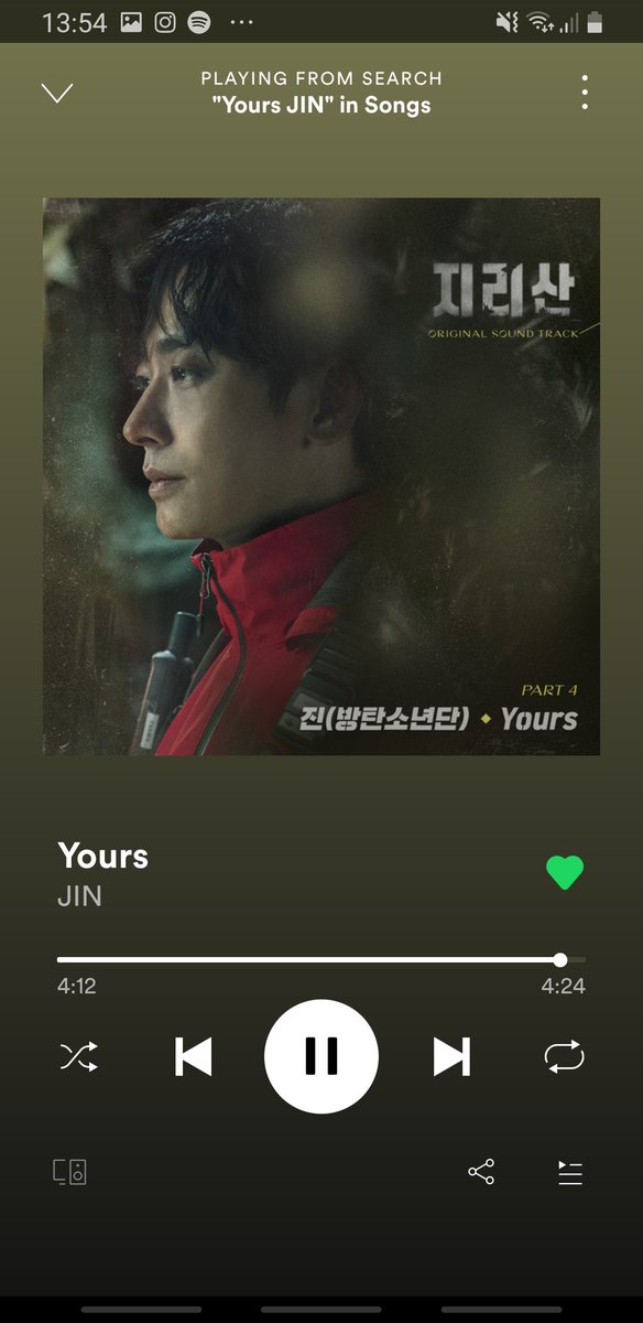 _miin_yoon's tweet photo. JIN'S VOICE IS EVERYTHING #YoursOutNow #JinOST #YoursByJin #YOURS_D1 #석진이_Yours_박박 #JIN https://t.co/KOzGCWMPLQ