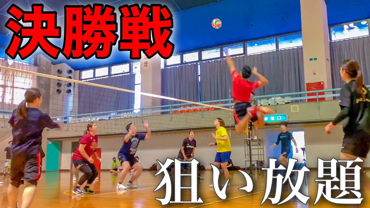 混合バレーボール2球 バレー4号 小学校試合球 軽量球 黄/青 - メガスポーツ公式