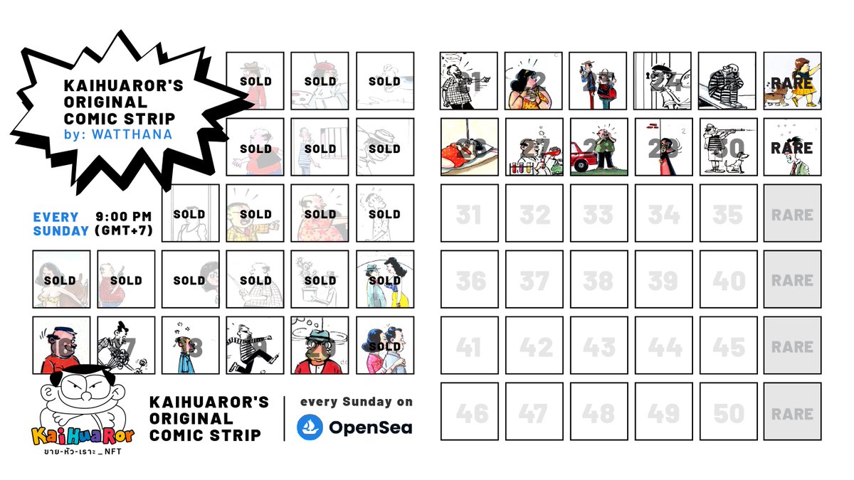 📍New Drop: Watthana's Collection #26-30 / Rare item  4/8 Painting used as a cover: Year 17 Issue 02 JANUARY 1990 (31 years ago)  Auction Time: 8:00 pm. (GMT+7)
.
Opensea opensea.io/collection/ori…
.
#NFT #NFTs #nftcollector #NFTartist #NFTTHAILAND #NFTthaicommunity #nftcommunity