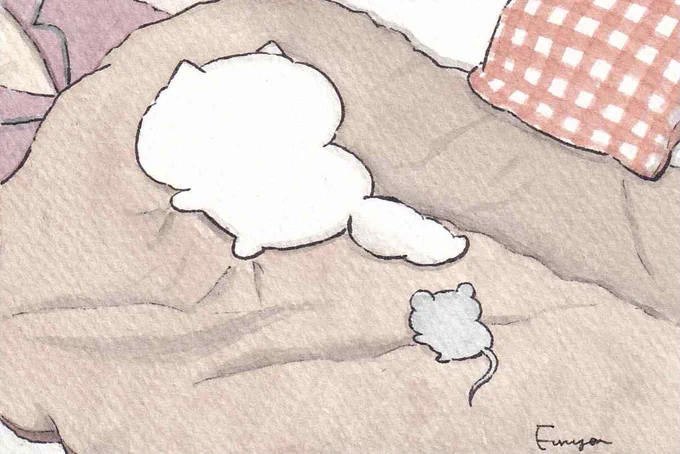 目覚ましぽんちゃんwith🐭 