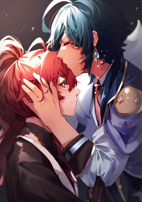 【※❄️🔥】おでこに💋
#ガイディル #kaeluc 