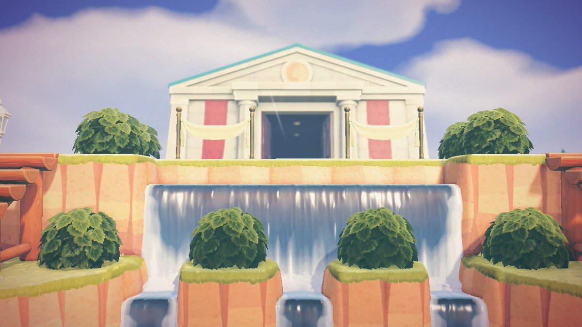 acnh_jade's tweet photo. Le musée, avec son espace mariage ! https://t.co/ES5aNktGiq