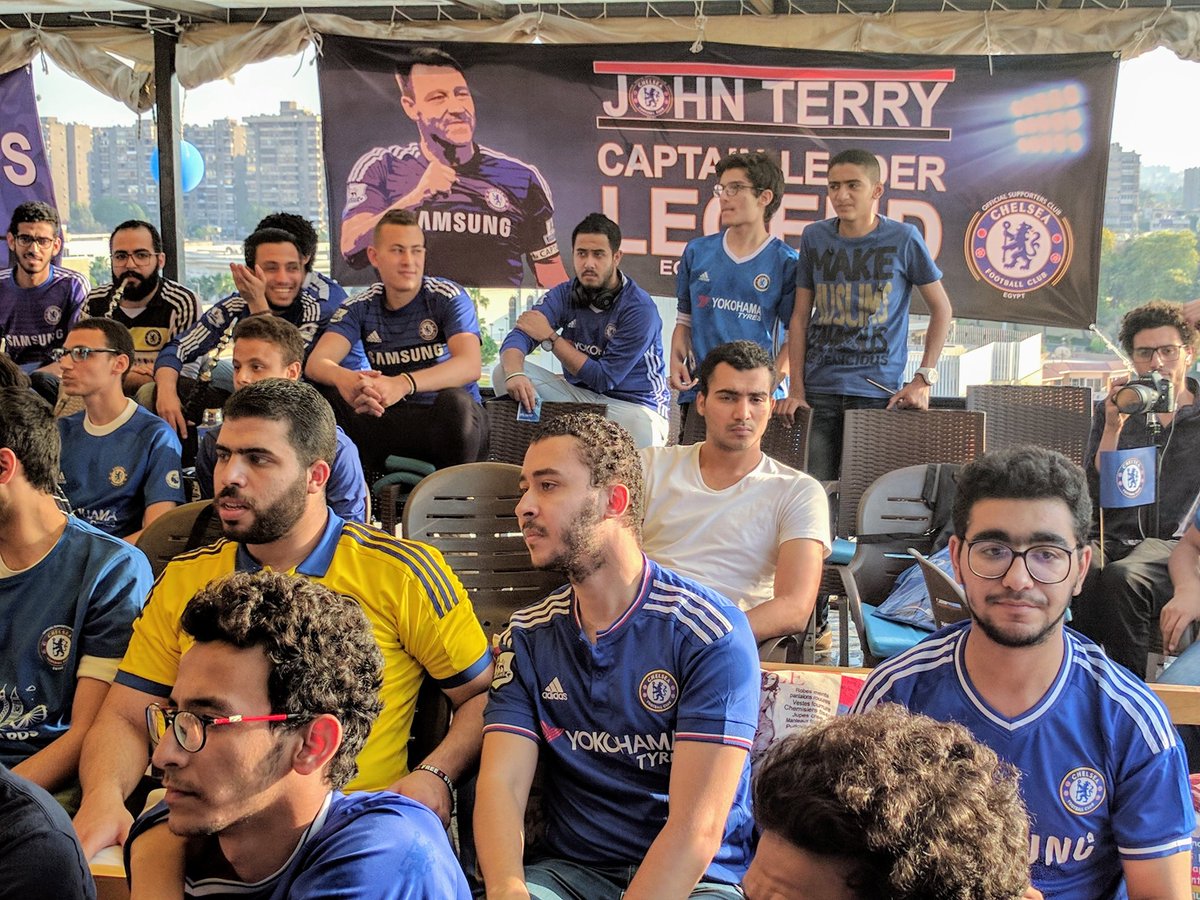 CFC_Egypt_Fans's tweet photo. Good morning @John2606Terry and welcome to Twitter 💙
Here are some photos of our Egyptian fans with our homemade banner (photos date back to 2017 Conte's PL) #KTBFFH https://t.co/BwaJBdKEsg