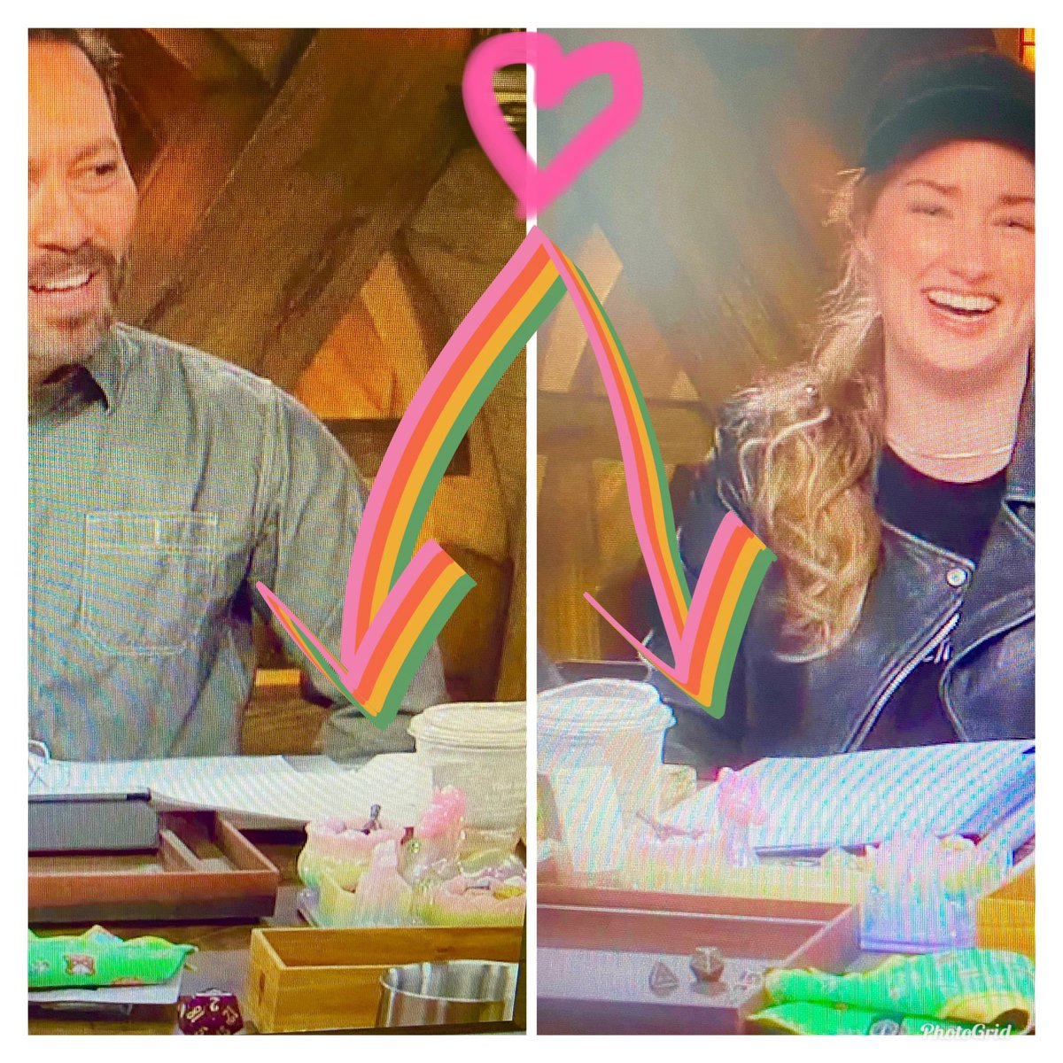 Who made these GLORIOUS pastel rainbow pieces. I NEED TO KNOW! Stunning! 👌🏻 #CriticalRole #CriticalRoleSpoilers #CriticalRoleArt #CriticalRoleCampaign3 <a href="/samriegel/">Sam Riegel</a> <a href="/TheVulcanSalute/">TTC</a>