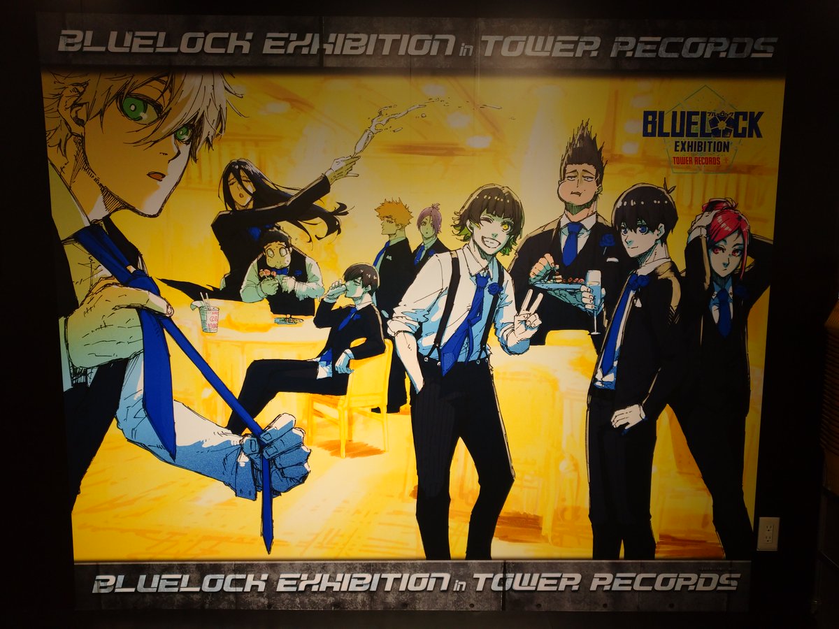 ブルーロック初原画展 -BLUE LOCK EXHIBITIONは 本日11/7（日）で終了
