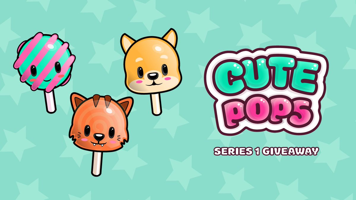 🍭#NFTGiveaways🍭

Cutepops Series 1 launching TODAY on ⛵️ 
<a href="/opensea/">OpenSea</a>

👉 Enter to WIN 1 of 3 NFTs:
1️⃣ Follow us, ❤️ &amp; RT this post
2️⃣ Join our discord: discord.gg/HmvHveNUja
3️⃣ React with 🎉 to the giveaway post in the 🎁 giveaways channel

Ends in less than 24hrs! 🚀