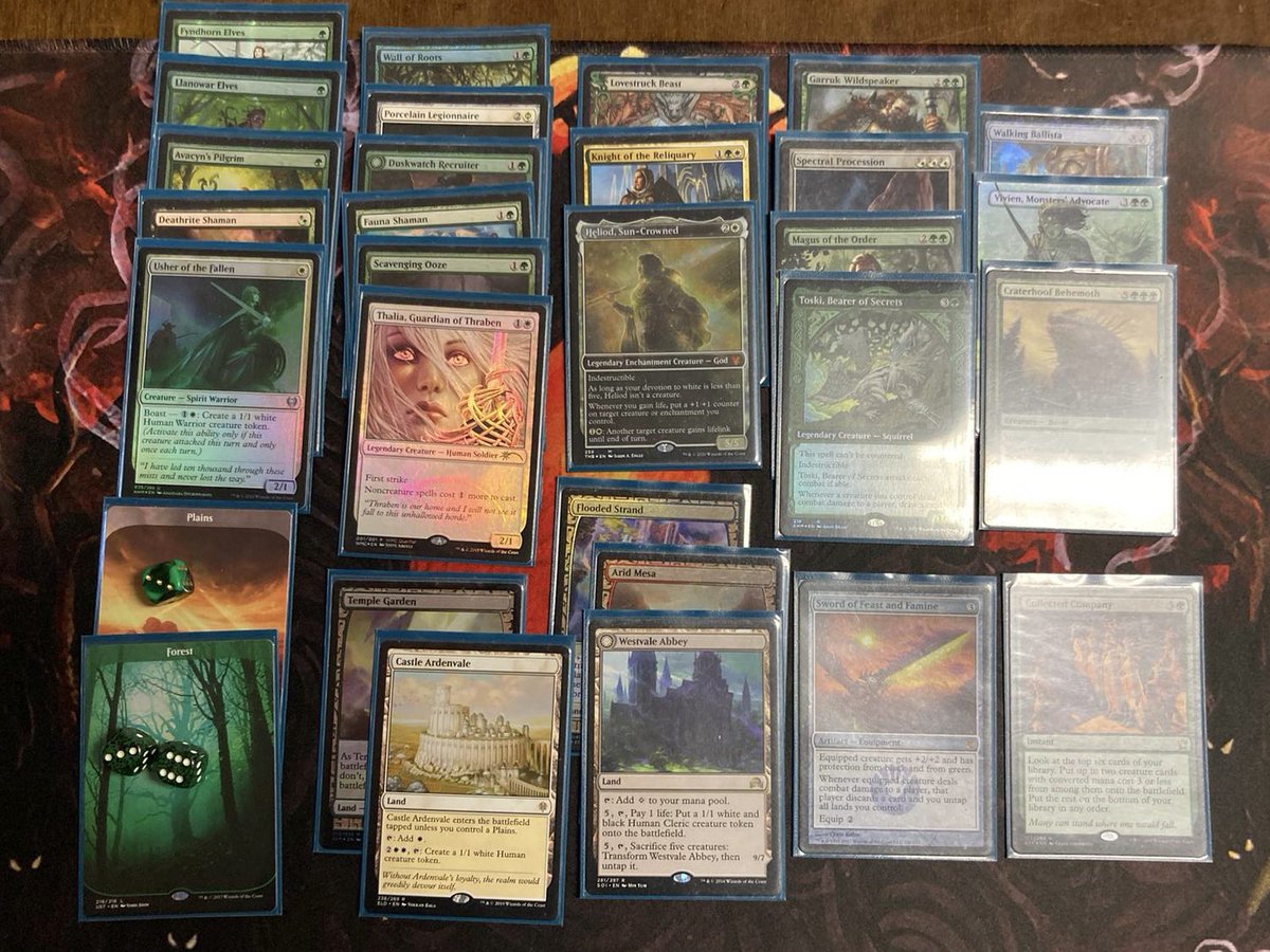 CubeVitational's tweet photo. #MtGCube #CubeVitational 2021
Pod Results / Tolaria Table - Morning
@CubeArjan’s 672 Legacy+ Cube

🥇@BartoJaco / Selesnya Ramp’a’Heliod
🥈@bosma_max / BOROS
🥉@JeroenKoster / Reanimator 
🏅@gahgsouza / Sneak and Show https://t.co/QNtigqDwab