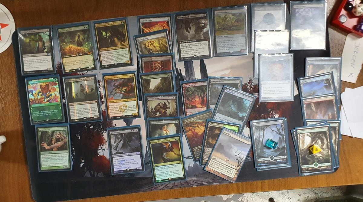 CubeVitational's tweet photo. #MtGCube #CubeVitational 2021
Pod Results / Tolaria Table - Morning
@CubeArjan’s 672 Legacy+ Cube

🥇@BartoJaco / Selesnya Ramp’a’Heliod
🥈@bosma_max / BOROS
🥉@JeroenKoster / Reanimator 
🏅@gahgsouza / Sneak and Show https://t.co/QNtigqDwab