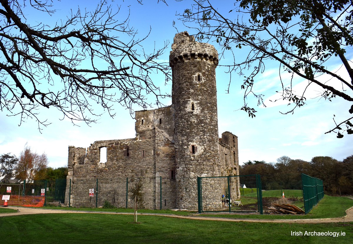 Fethard castle, Co. Wexford looking well after recent conservation works