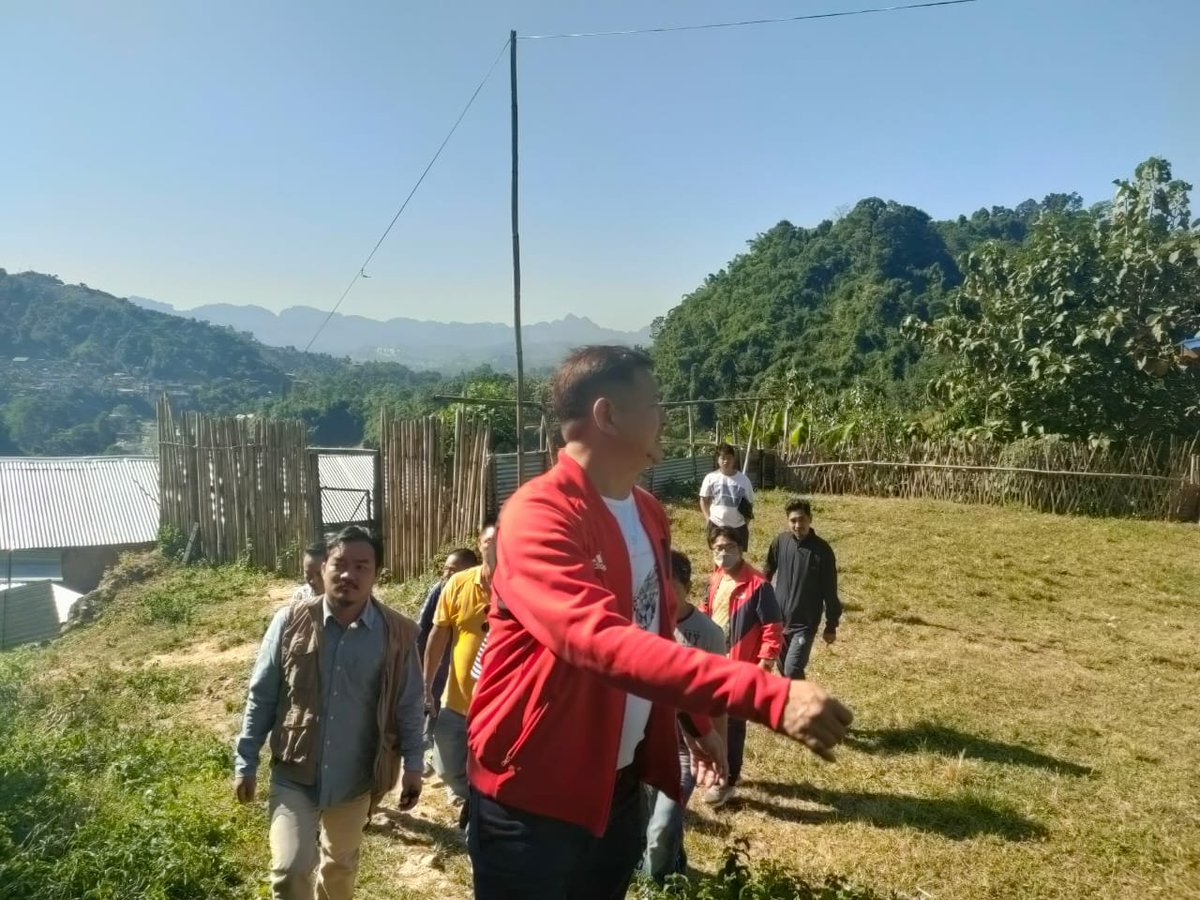 tamephassangBJP's tweet photo. Had visited the site along with corporators,  commissioner and officials for the proposed bypass road from Lobi to Ganga this morning.
Once it is approved, it will serve local as well as regional travel and reduce traffic congestions. https://t.co/725tn2ecdL