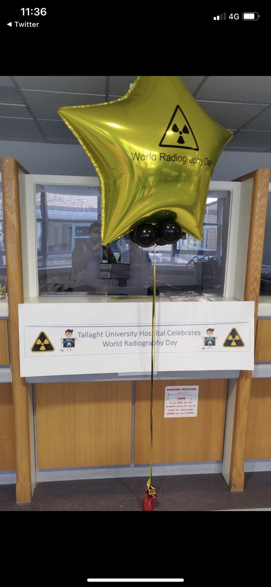 radiology_tuh's tweet photo. Radiographers @ TUH are celebrating World Radiography Day tomorrow. 
126 years since X-rays were discovered by W Röntgen on 8th November 1895!
Looking forward to meeting lots of other staff members at our stand in the canteen which will have themed cup cakes, a quiz &amp; prizes! https://t.co/Y8TUF8AvgQ