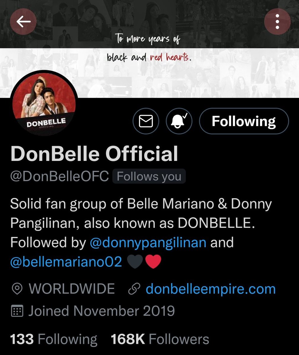grabe yung glow up mo <a href="/DonBelleOFC/">DonBelle Official</a>