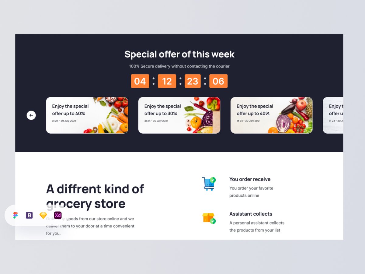 helloabutaher's tweet photo. Hello Design Lovers!
Here we come with another design.
Orange Online Grocery Store Website Template❤️
Download 14000+ Design Resources:👇
https://t.co/qv5RgQO5Of

#ui #ux #uidesign #uxdesign #design #freedesign #designresources #lifetimedeal #uihut #webtemplate #template https://t.co/Oam7QJEvvB