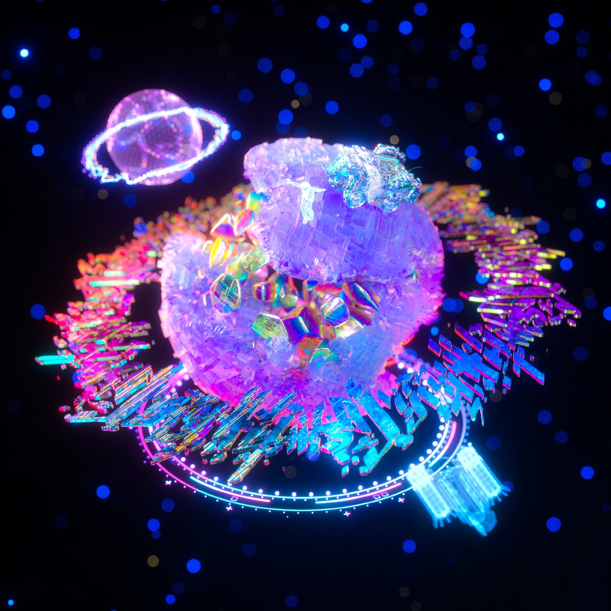 pvkh3d's tweet image. Asteroid:[ONE]🪐
First anomalous asteroid found on the edge of the Universe✨

Contains crystals with unknown energy potential⚡

Artwork now available on @IoPicipo🔥

app.picipo.io/items/d4665e52…