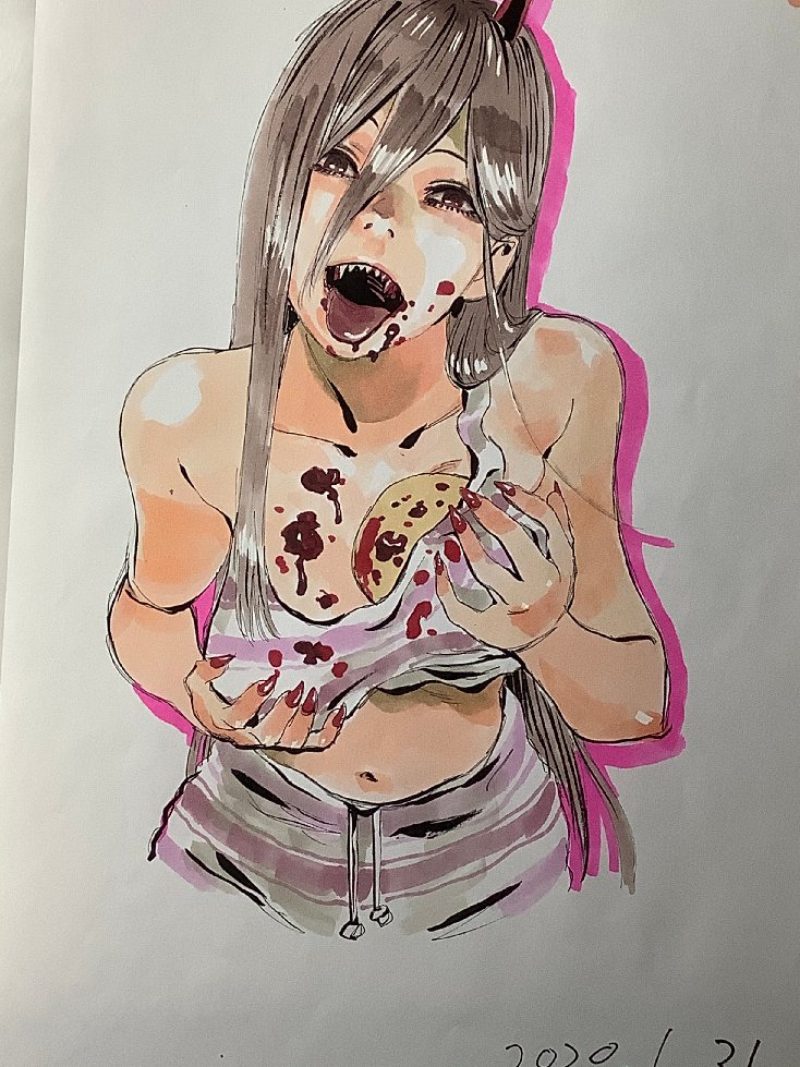 yohsidas's tweet photo. chainsaw man women drawn by yuji kaku was a whole cultural reset https://t.co/kIZP1B64Kt