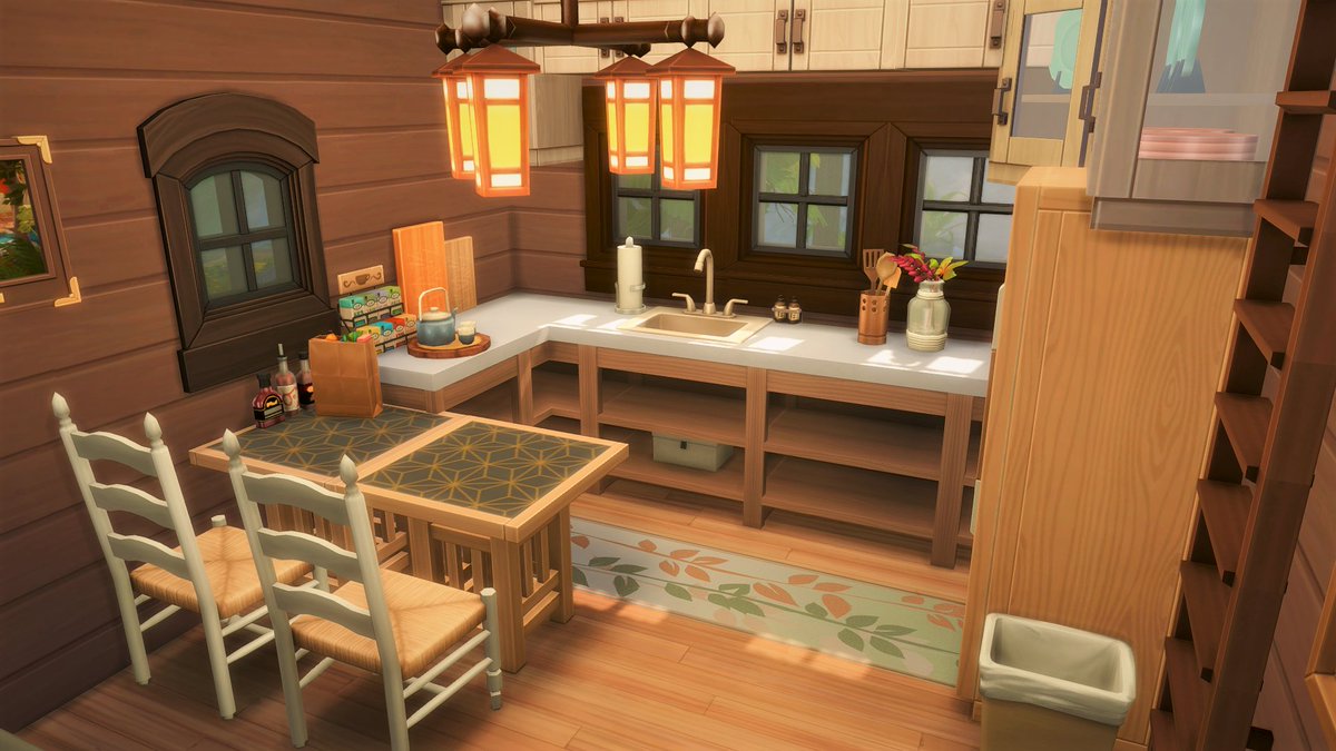 SimFables's tweet image. Cute vacation cabin in Granite Falls!🏕️
A perfect getaway to the camping grounds for those who don&apos;t really like the camping part. 

Speed Build: youtu.be/zbC2_uLrcyQ
GalleryID: Sims4Blossom
#ShowUsYourBuilds #TheSims4 @TheSims @SimsCreatorsCom @simsshare #thesimmerssquad