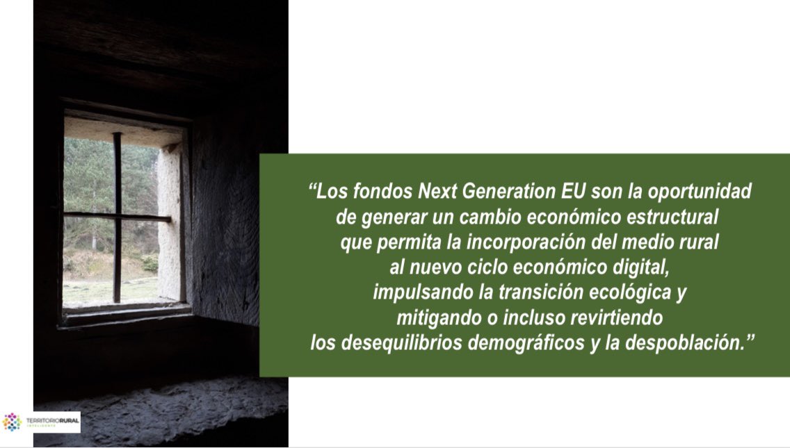 En nuestro país tenemos un problema con la Despoblación y el Reto Demografico que no nos estamos tomando en serio. Lo que produce grandes desequilibrios entre las zonas rurales y urbanas, cuando el verdadero potencial de nuestro país está en el rural. Hasta cuando?