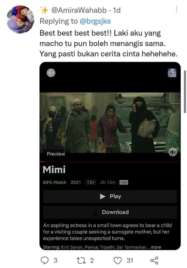 RajaCuti's tweet photo. Taktau dah nak tengok cerita apa next kat netflix?
Ni antara cadangan movie best untuk korang layan malam2, enjoy! π
Sumber: Twitter @brgsjks
#RajaCuti #RCTrendingΒ #Netfllix #Movies https://t.co/6IY7gAcNb4