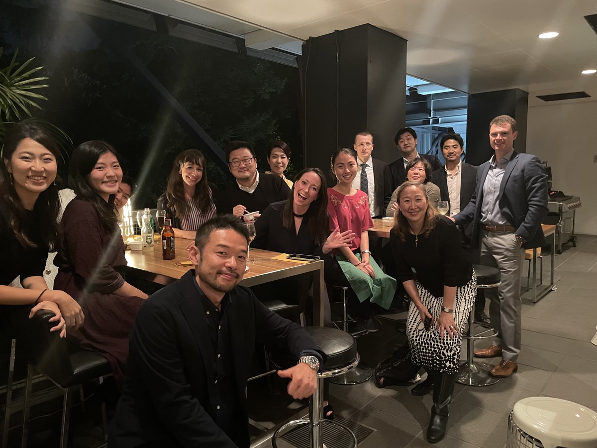 How good! @AustraliaInJPN was proud to host our Tokyo-based @AJFutureLeaders’ first face-to-face catch up since the pandemic. @CEO_AJBCC #AJBCC #JABCC
