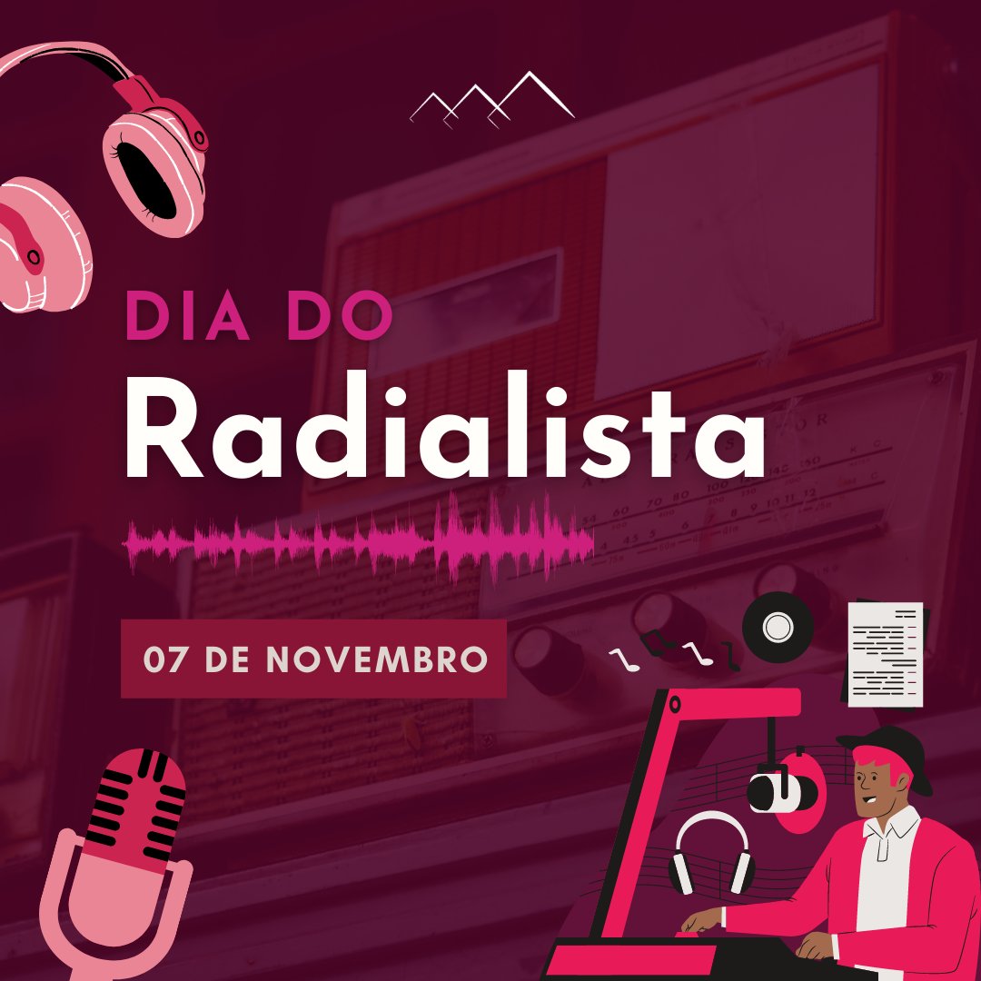EncasoOficial's tweet photo. Hoje é o dia de todos aqueles que dão voz a notícias e opiniões através do rádio!
Parabéns, radialistas! https://t.co/n7Akh9g5KA