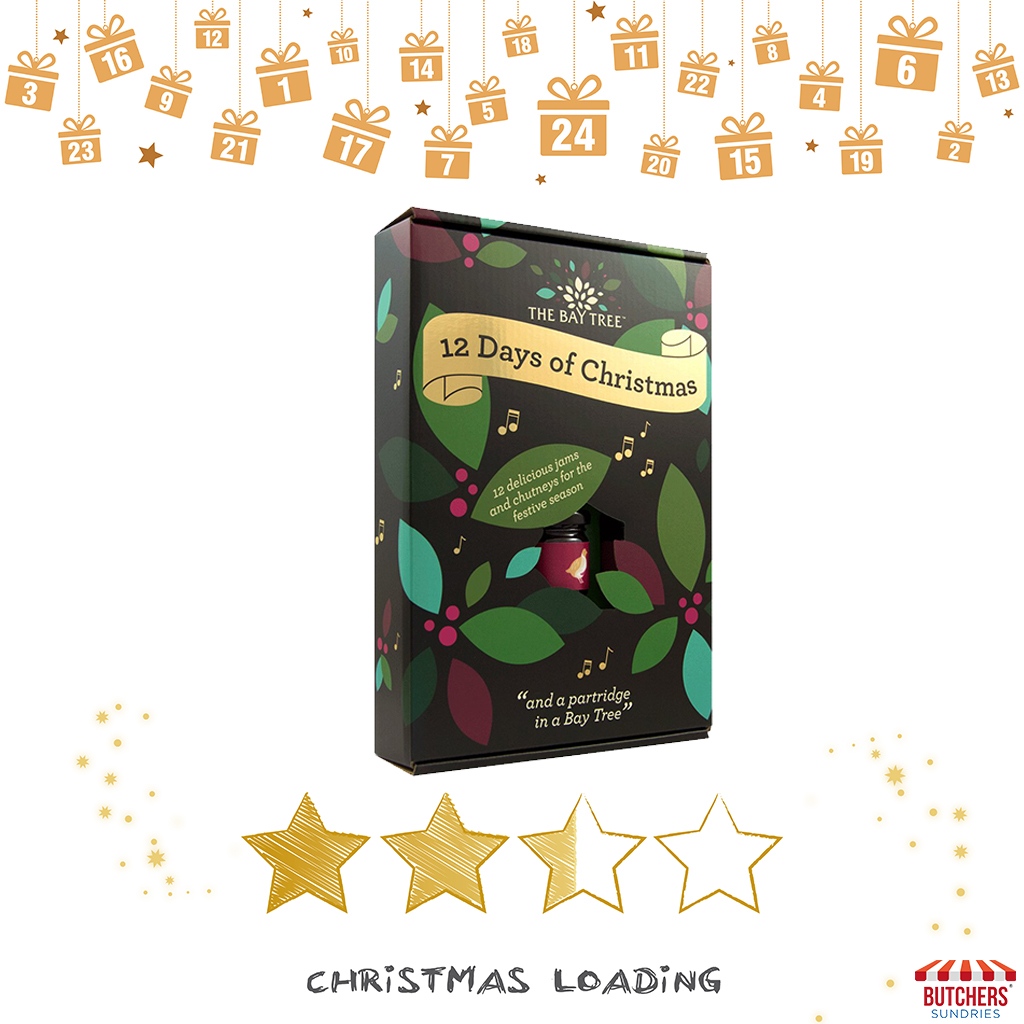 ButchersSundrie's tweet photo. ⭐ GET YOUR ADVENT CALENDARS EARLY ⭐

The countdown to Christmas has begun and we have got just the thing to celebrate with our The Bay Tree 12 Days of Christmas Gift Pack!

Shop our The Bay Tree Christmas Gift Pack here: https://t.co/hmKZr1sKD3 

#thebaytree #adventcalendar https://t.co/dpISxrqgFI