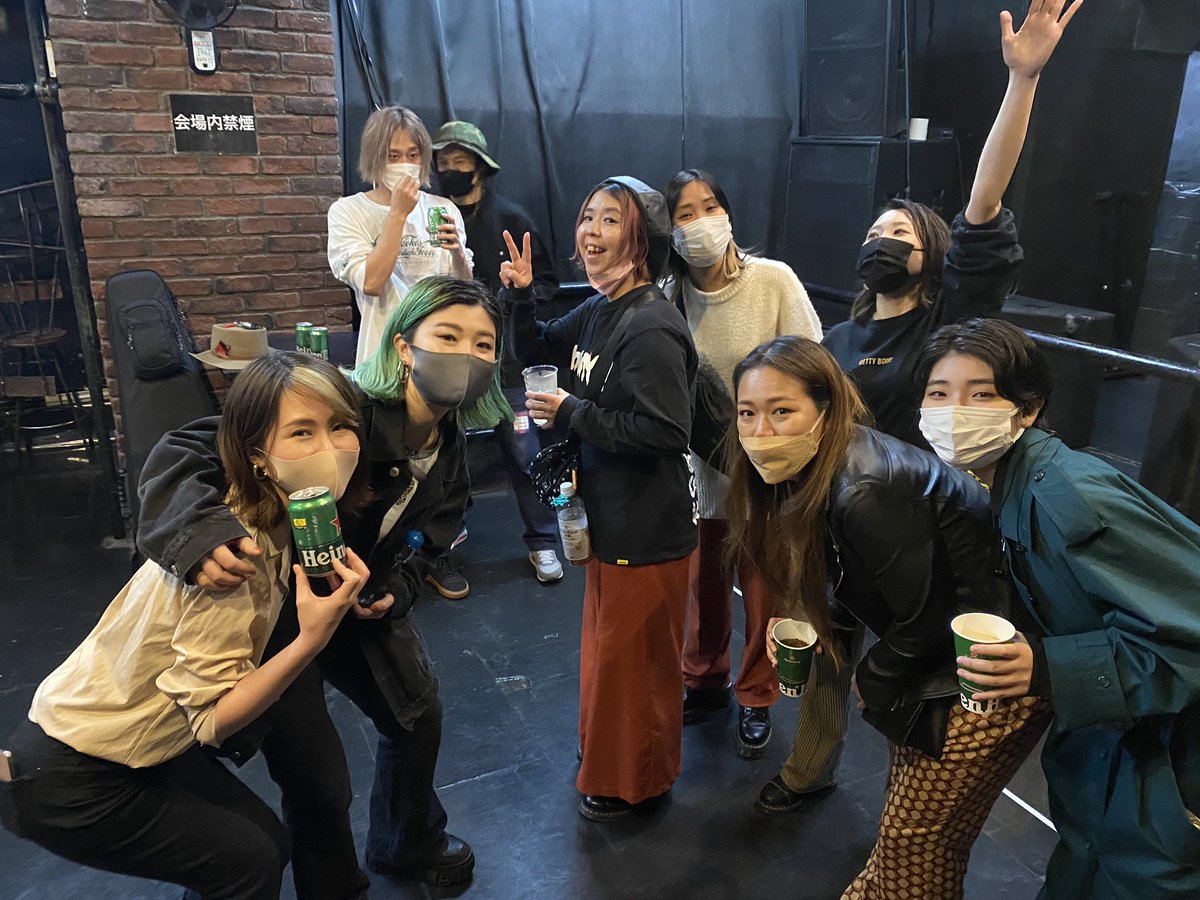 昨日はORESKA BANDのサポートでした✨
頭振りすぎて死んでる首も楽しかった証でそれさえ嬉しい🤙🏻
激アツイベントに出演させて頂けて光栄です！
ORESKA BEAT MEETSとORESKA BANDで演奏させて頂いて、皆様の音楽やメンバー様へのたくさんの愛とリスペクトを感じました！本当にかっこいい先輩方です❤️‍🔥