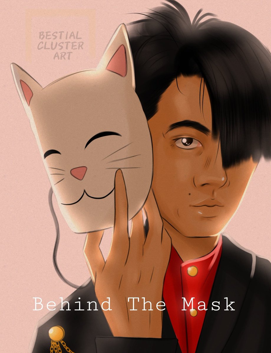 BestialCluster_'s tweet photo. Ryuichi Sakamoto FanArt - Behind The Mask 🎭 https://t.co/ZBXx6S1IkT