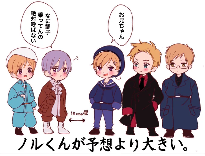 ⚠️ファンブックネタバレあり⚠️

ほくお5の身長が予想より…めちゃくちゃ「良い…!」です😌 