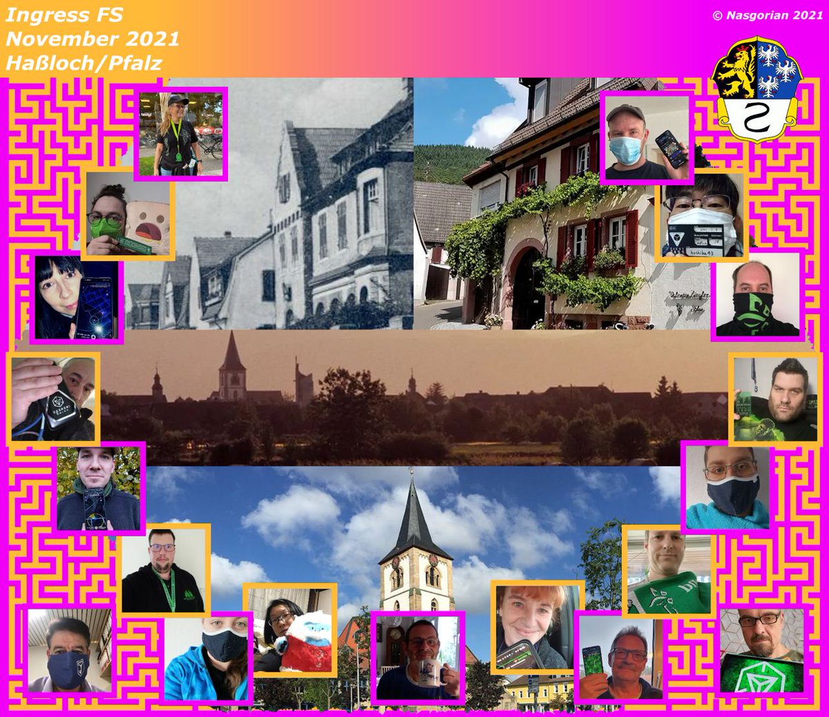 #IngressFS #お家でFS #VirtualFirstSaturday #FSatHome #IngressFSatHome #Ingress #RheinNeckar #Metropolregion #FSHaßloch #Haßloch  #FSRheinNeckar  IFS Haßloch GER November 2021