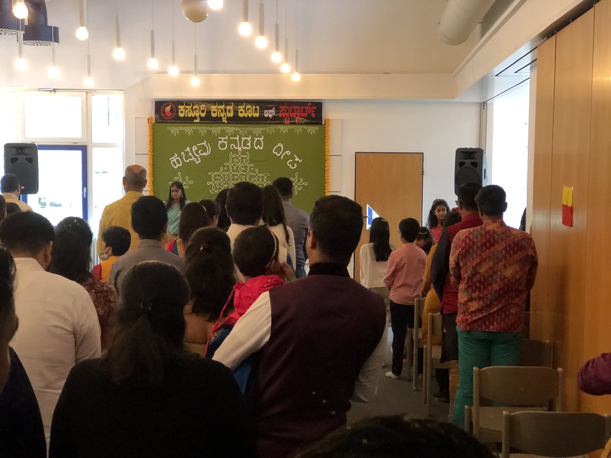 karjunr's tweet photo. #KasturiKannadaKoota of #Stutttgart remembered #PuneethRajkumar and paid their tributes https://t.co/0DVJxua2FF