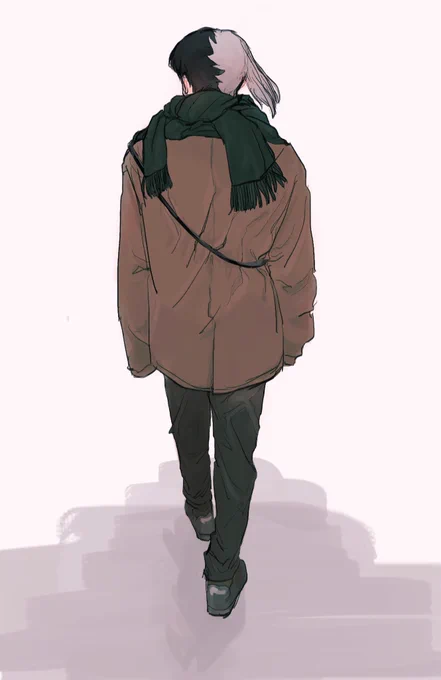 ゲンくん、冬の装い 
