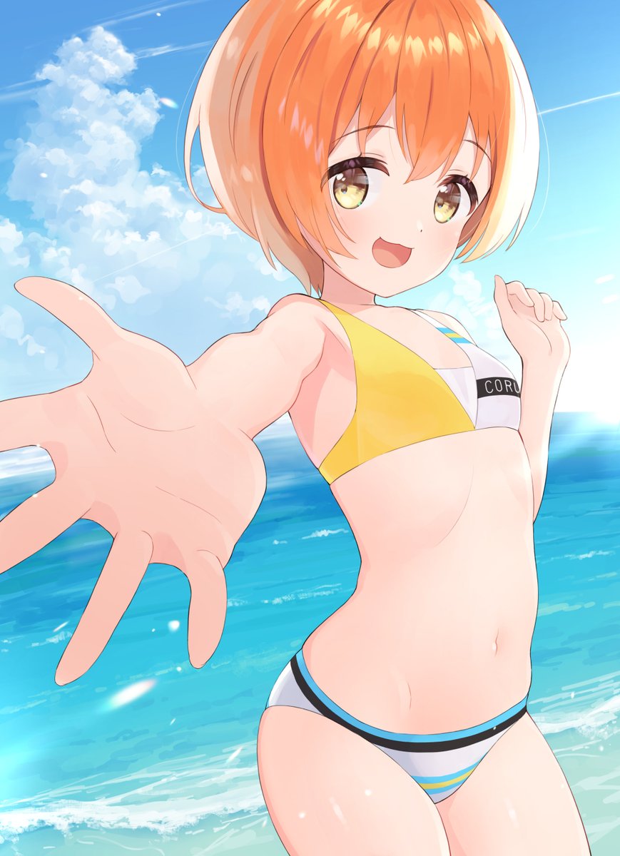 星空凛 「#いいお腹の日 」|エイチスのイラスト