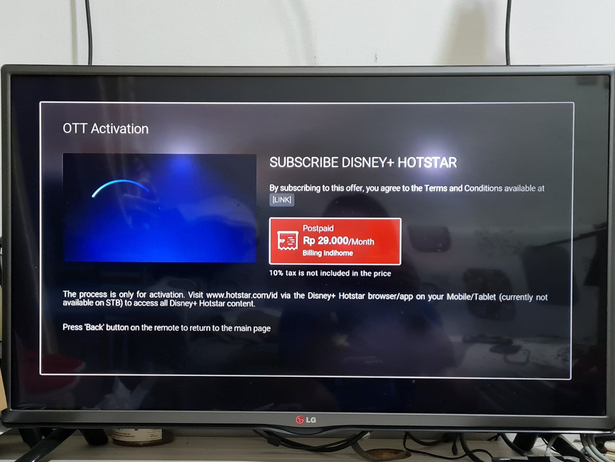 ismanjr's tweet photo. @IndiHomeCare Halo sore, katanya kan kalau pelanggan yang terdampak pengurangan channel akan mendapatkan akses gratis ke disney+ hotstar, tp kenapa di saya masih kena biaya langganan yah kak? Tq https://t.co/4OWkV0jTue