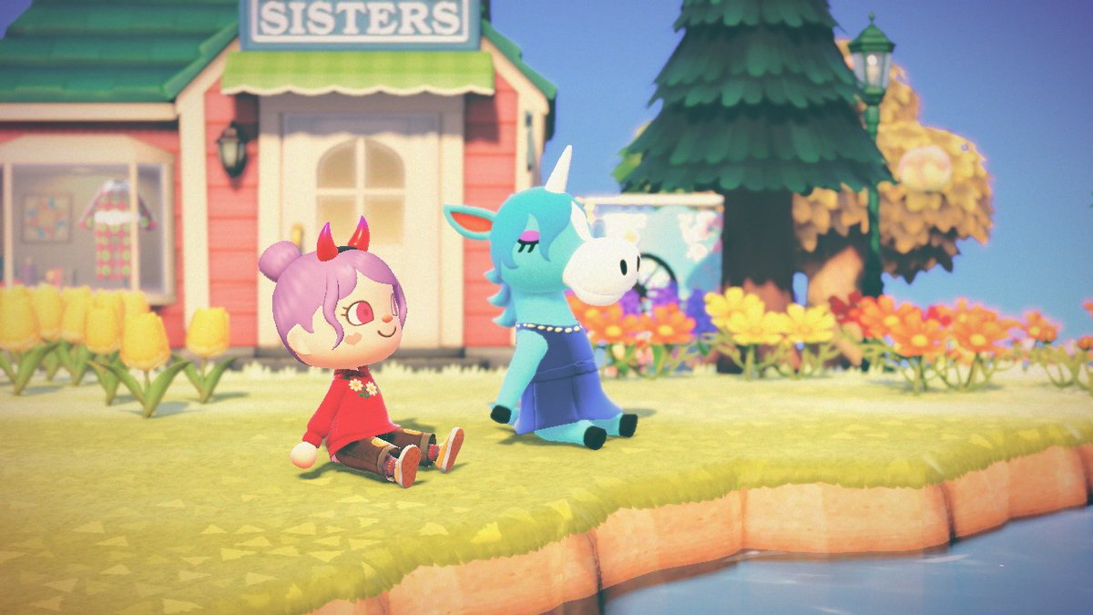 CanaryBayIsland's tweet photo. When they released all new villagers in ACNL I knew Julian and I would become eternal #AnimalCrossing #ACNH #NintendoSwitch https://t.co/vacG8X8jwC