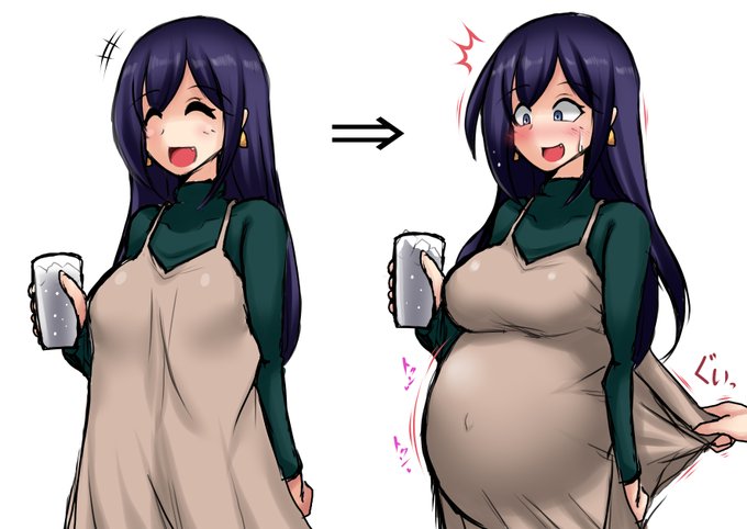 #いいおなかの日 ボテ好き 