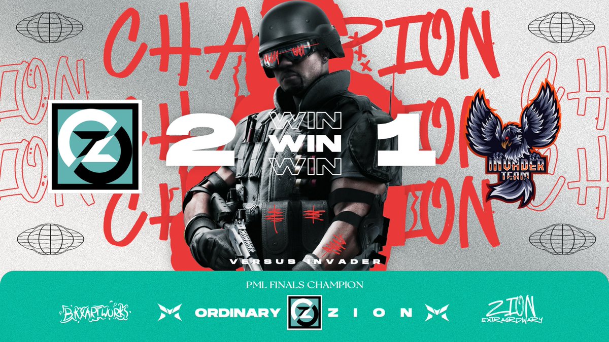 OrdinaryZion's tweet photo. WE ARE YOUR PML CHAMPION!
After a tough match, we take down #iNvaderTeam and get our second champions of PML!

#OZWIN https://t.co/DuuWzXR0Kj