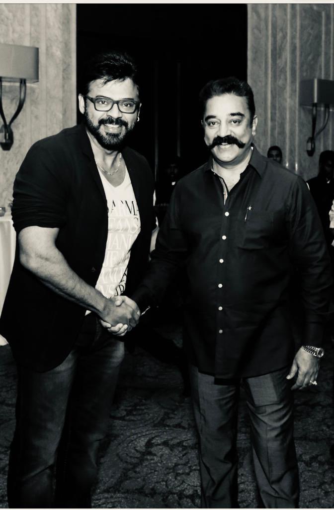 VenkyMama's tweet photo. Happy birthday dear @ikamalhaasan gaaru!may this year bring you all the joy and success you wish for! 🎉🥳 https://t.co/LadBNSPw8r