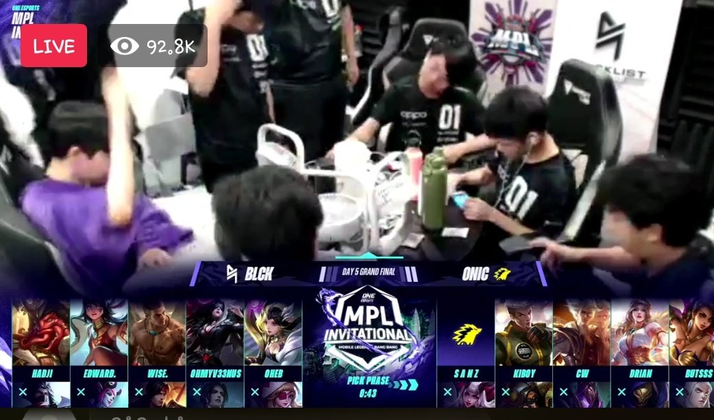 V33niveeni's tweet photo. Lets push the game 5 BAWI BLACKLIST #BreakTheCode #ProtectTheCrown #MPLILETSGO https://t.co/bNF2kmwbwC